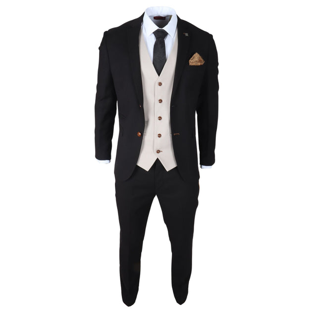 Paul Andrew Mayfair Costume 3 Pièces Noir US 46 Regular 3