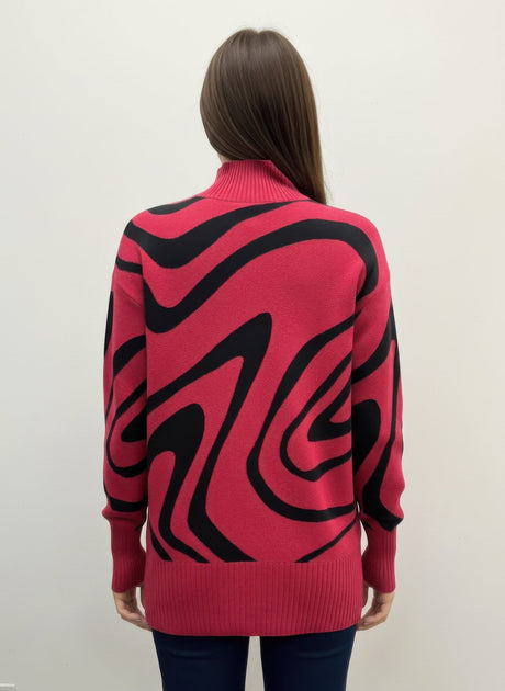 TRUEDAMES Ninety Sweater Blue Small 4