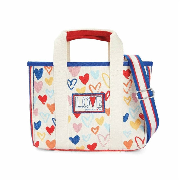 Brighton Red White And You Mini Tote White One Size 2