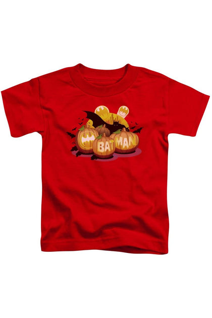 Gildan Batman Bat O Lanterns T-Shirt Red XSmall 2