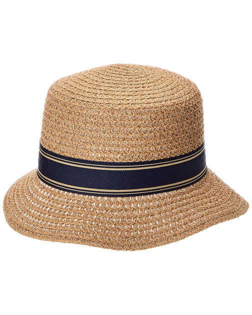  Vince Open-Weave Straw Hat Multi One Size 3