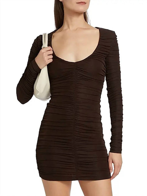 RONNY KOBO Julisa Dress Black Medium 2