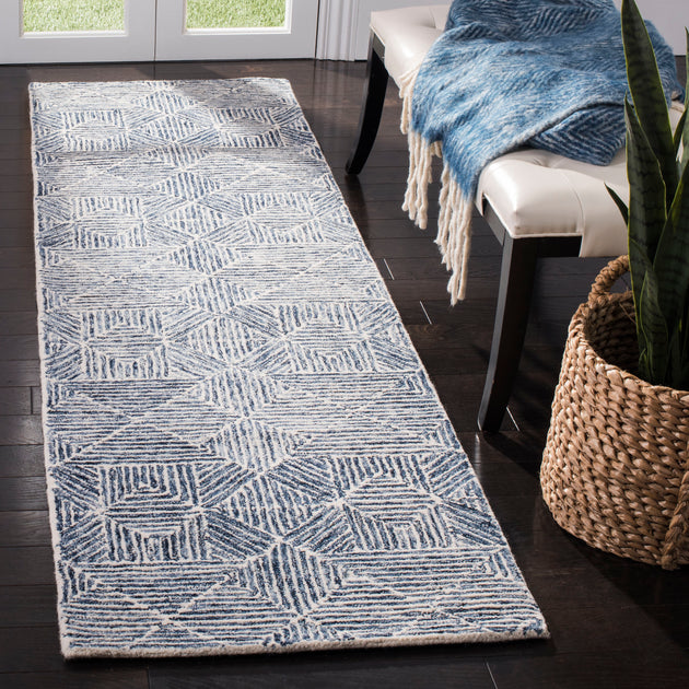 Safavieh Abstract ABT763 Area Rug Blue/Ivory 3