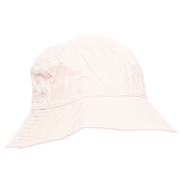 Acne Studios Pansy Face Cotton Bucket Hat Pink 4