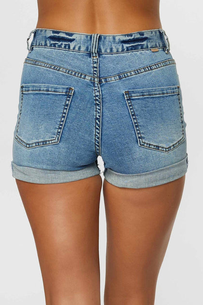 O'Neill Kelsey Denim Shorts Blue 26 3