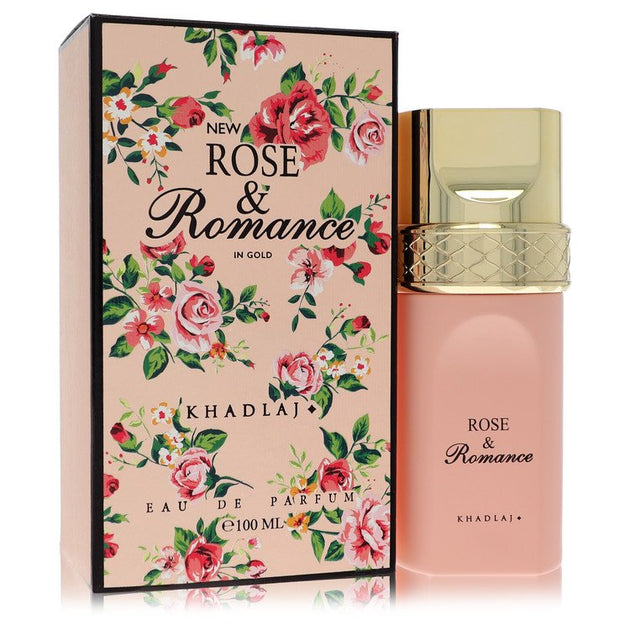 Khadlaj Rose & Romance In Gold Eau De Parfum Gold 100ml 2