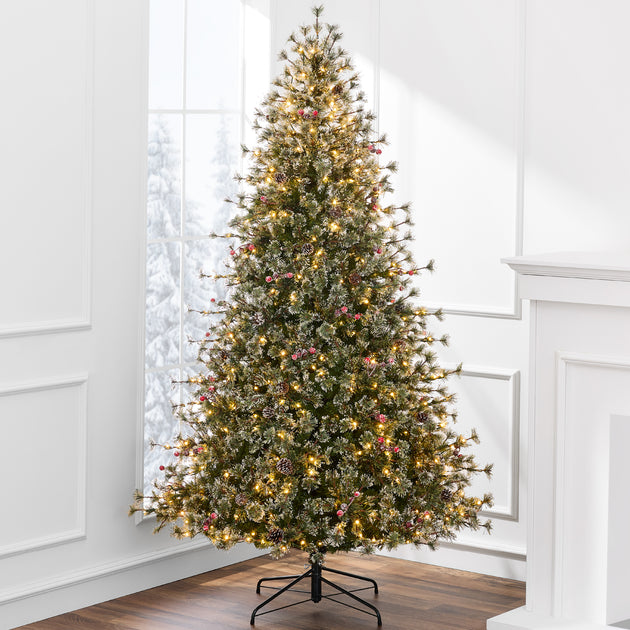 Best Choice Products Pre-Lit Cashmere Artificial Christmas Tree 7.5ft 2