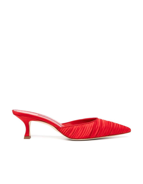 Manolo Blahnik Carolyne Heels Red US 6.5 3