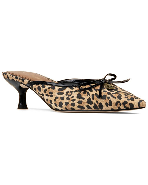 Donald Pliner Soel Leather Dress Mule Beige US 8.5 2