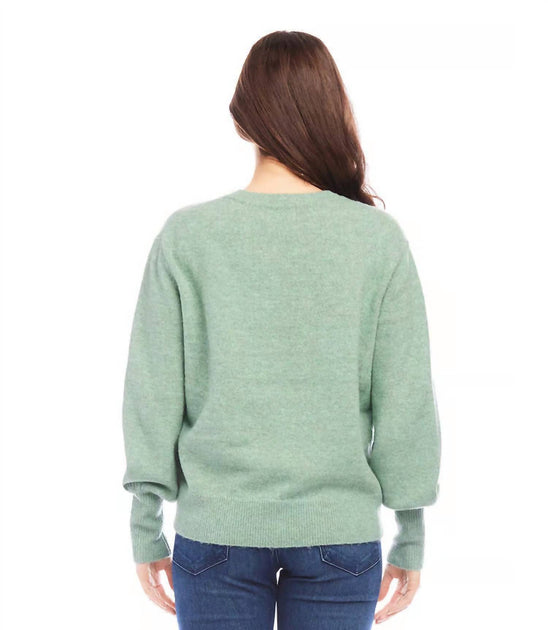Karen Kane Sora Pullover Grün XLarge 3