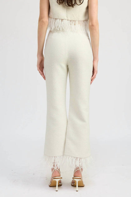 En Saison Arden Pants White Small 3
