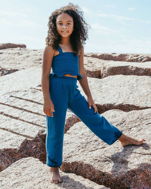 Feather 4 Arrow Playa Pants Blue US 10 2
