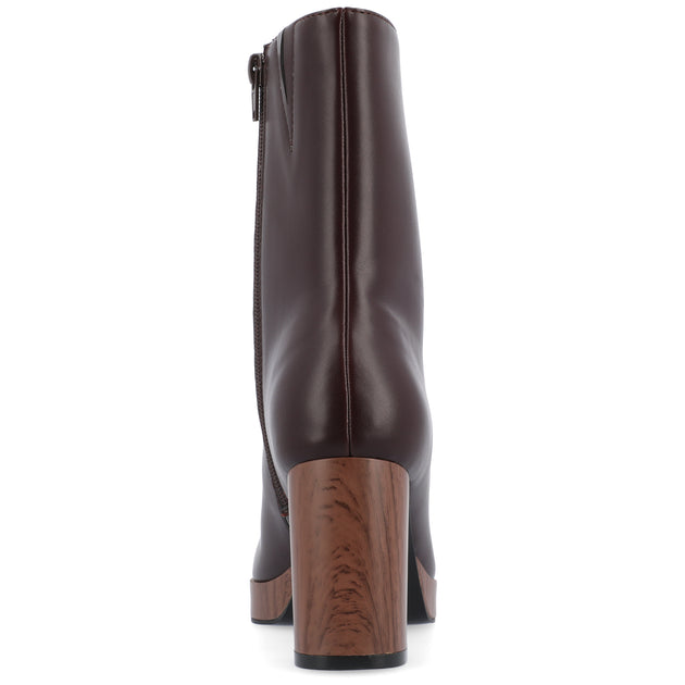 Journee Collection Romer Booties Black US 9.5 4