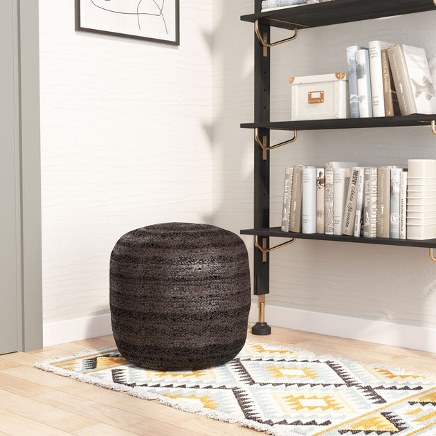 Hivvago Lillian Ottoman Black 3