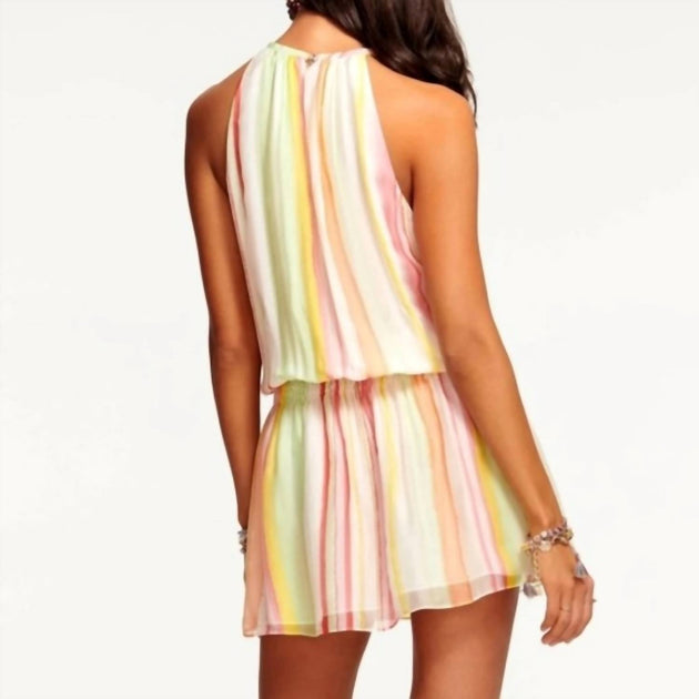Ramy Brook Paris Mini Dress Multi Small 3