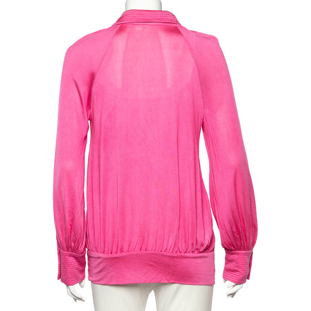 Roberto Cavalli Class Top Pink Medium 4