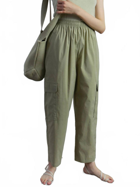 Mijeong Park Cargohose mit Gummizug 2