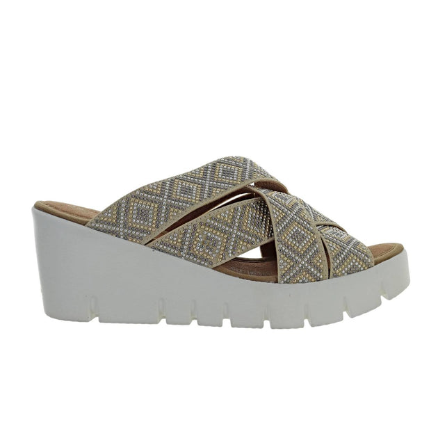 Bernie Mev Venti Martin Wedge Sandal Grey 41 2