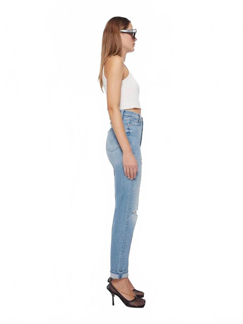 Mother Tune Up Hover Cuff Jeans Blue 30 4