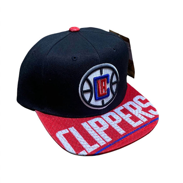 Mitchell & Ness NBA LA Clippers Snapshot Snapback Cap Black One Size 3