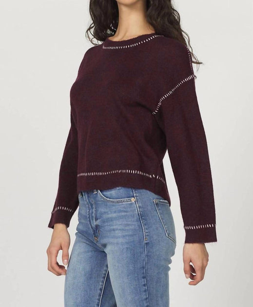 Another Love Millie Pullover Rot XLarge 3