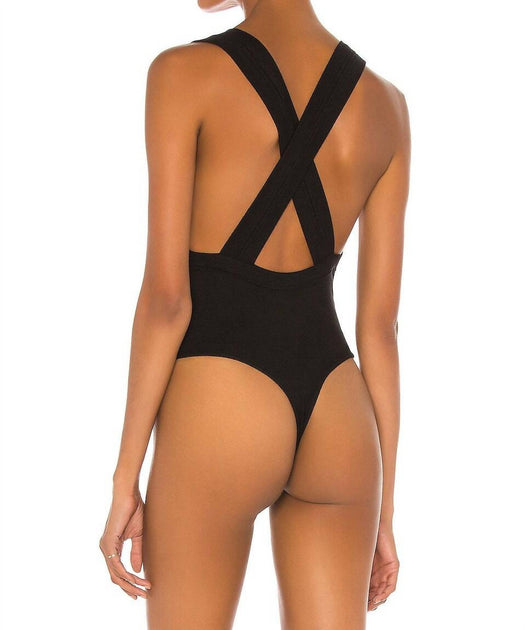 THE LINE BY K Suki Bodysuit Black Medium 3
