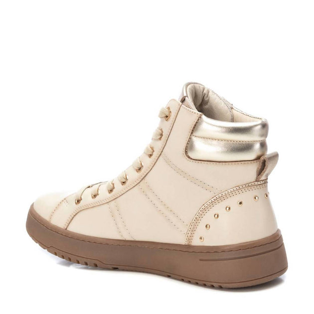 Xti Women's Leather Ankle Booties White US 7 4