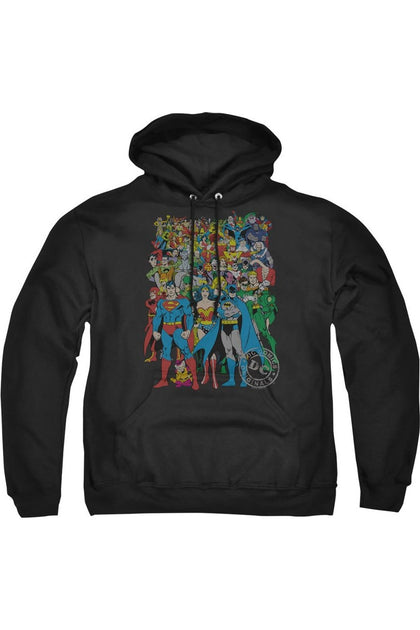 Gildan DC Comics Original Universe Hooded Sweatshirt Grey XL 2
