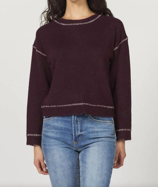 Another Love Millie Pullover Rot XLarge 2
