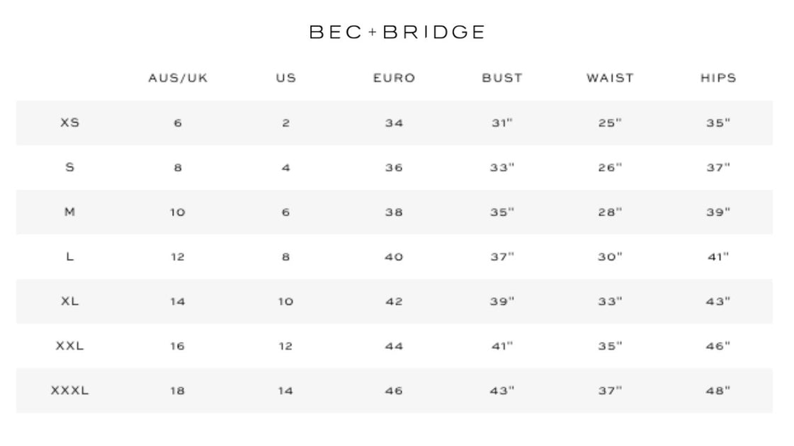 Bec + Bridge Freya Wrap Stricktop Weiß US 6 4