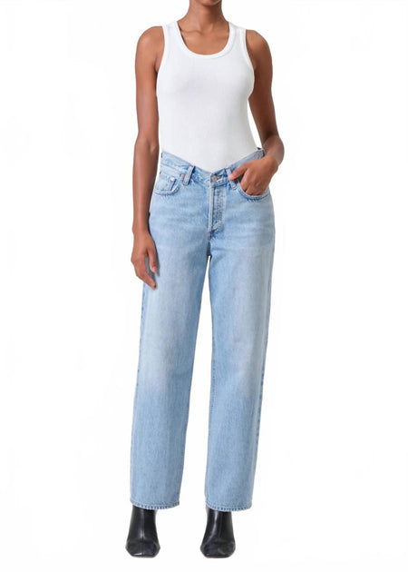 AGOLDE V-Waist Baggy Jeans Blue 30 3
