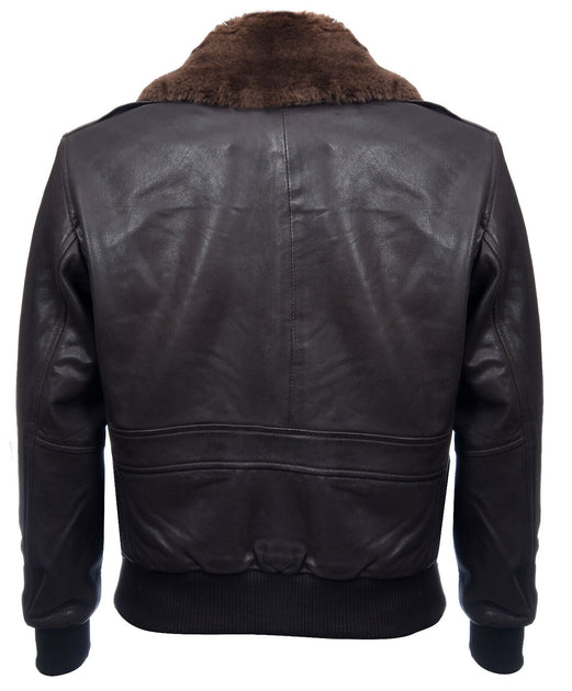 Infinity Air Force A2 Aviator Bomber Jacket Black Medium 4