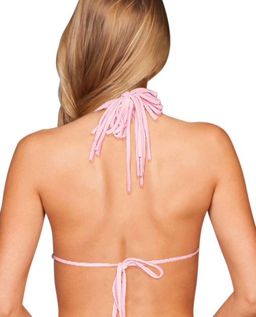 Stone Fox Swim Natasha Bikini Top Pink Medium 4