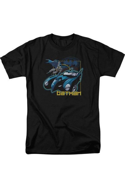 Gildan Batman Nice Wheels T-Shirt Black XL 2