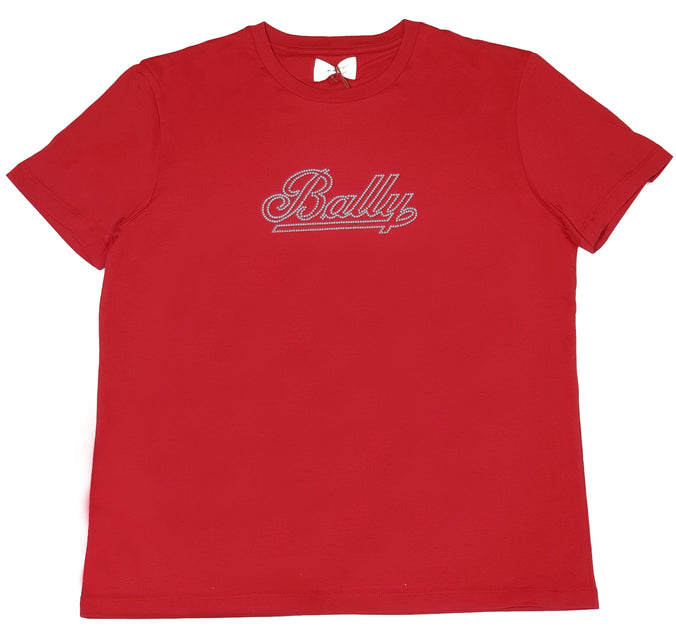 Bally 6248613 T-Shirt Red Large 2