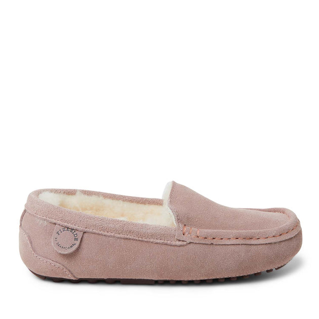 Fireside By Dearfoams Mel Moccasin Slipper Pink US 6 5