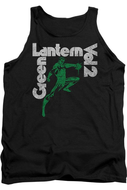 Gildan Green Lantern Vol 2 Tank Top Black Small 2