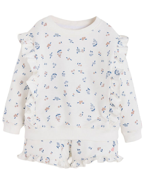 Babycottons Printed Sweatshirt and Jogger Set Multi 18-24 Months 2