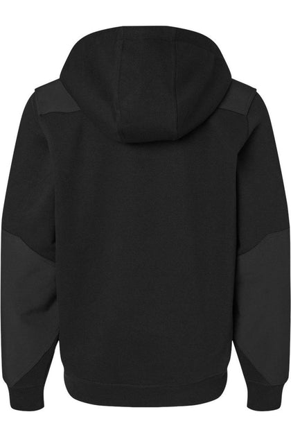 DRI DUCK Mission Quarter-Zip Hooded Pullover Black 4XLarge 3