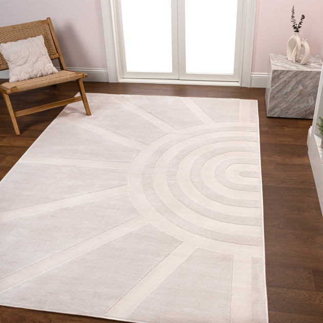 Jonathan Y Aelius Teppich Weiß/Creme 3x5 ft 2