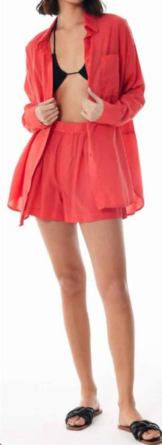 Young Fabulous & Broke Kennedy Top Red Medium 2
