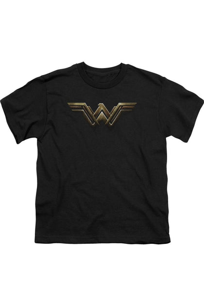 Gildan Justice League Wonder Woman T-Shirt Noir Medium 2