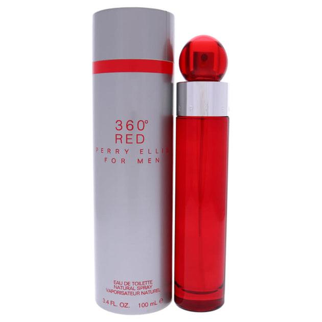 Perry Ellis 360 Red For Men EDT Spray 3.3 oz 2