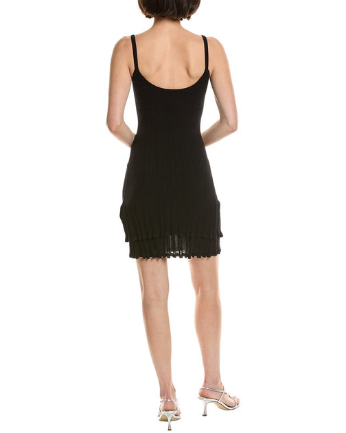 A.L.C. Lex Minikleid Schwarz Groß 3