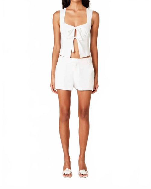 NIA Carolina Top White Small 3