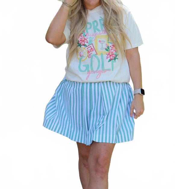 Adrienne Vacay Countdown Zara Faltenrock Grün Large 3
