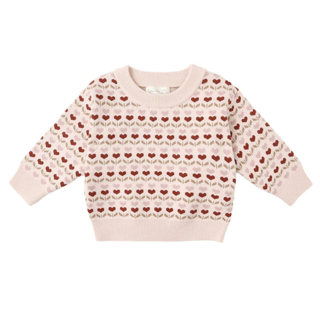 Rylee + Cru Shiloh Sweater Pink 6+ Years 2