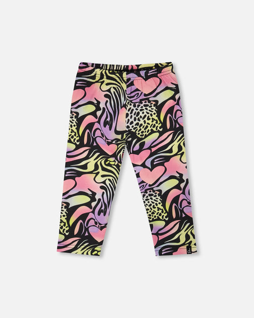 Deux par Deux Capri Black Multicolor US 14 2