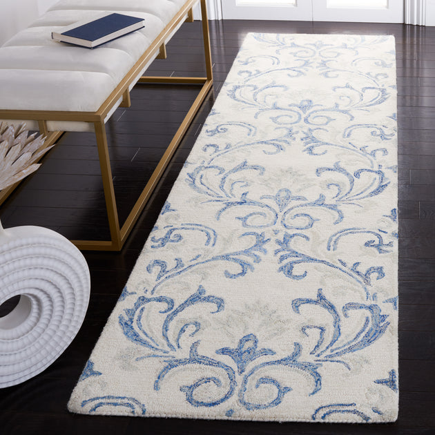 Safavieh Jardin Area Rug Ivory Blue 3