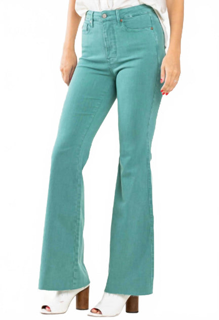 Judy Blue 88804 Wide Leg Jeans Blue 24 4